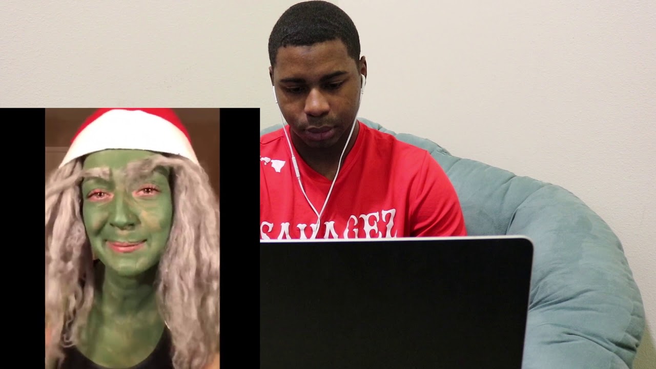 Grinch Makeup Tutorial After Edibles REACTION YouTube