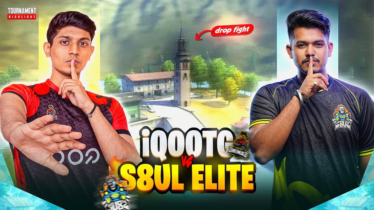 iQOO.TG 🖤 vs S8UL ELITE 🚀  |  Drop Clash Fight 🔥 @NonstopGaming_  #freefire #tg #s8ul