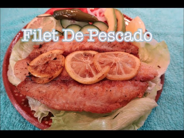 Filet De Pescado Dorado Fried Fish How To Youtube