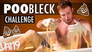 Bathing in 250 lbs of Prank Poo Spray! | Cleaning up with a Guava Juice Box!