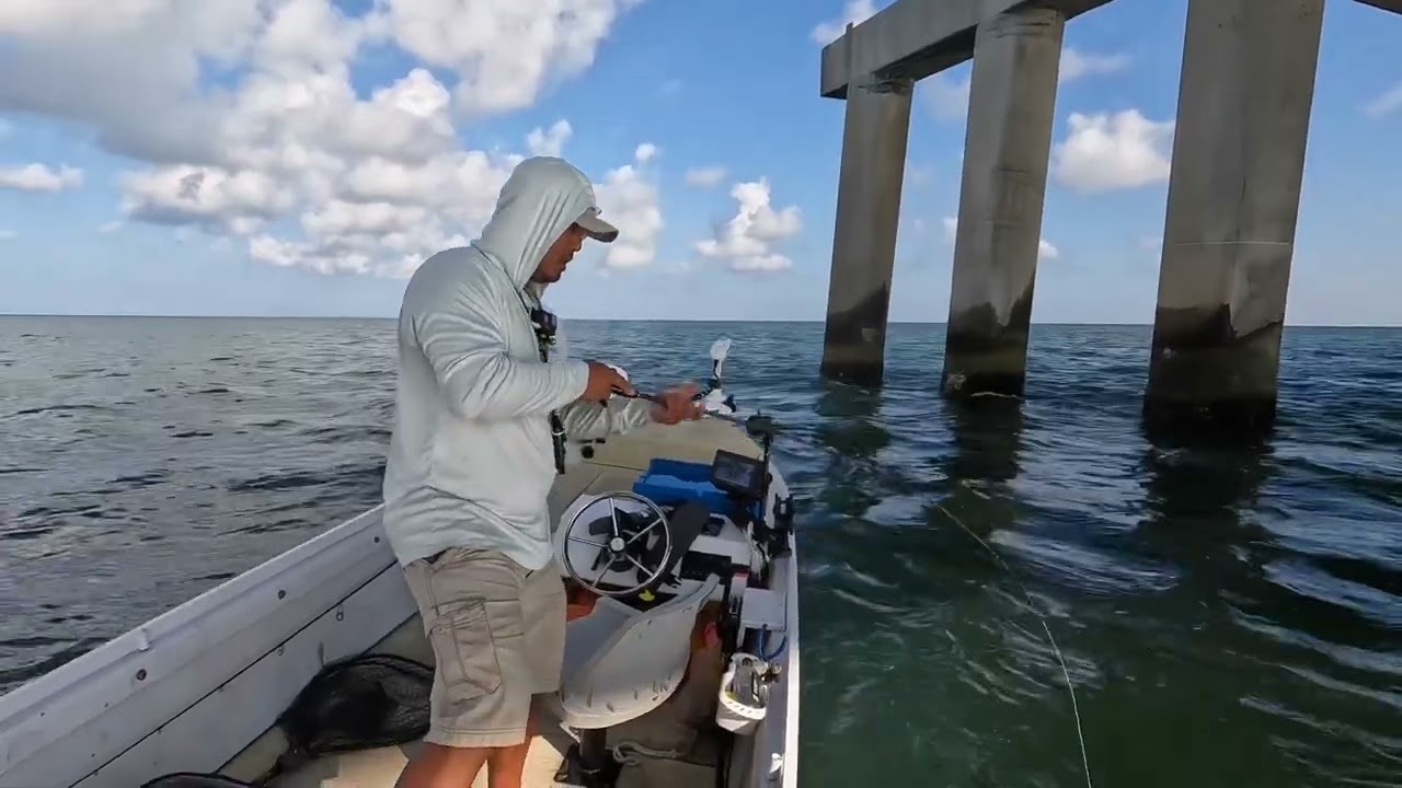 Fishing from Hampton Roads Bridge Tunnel to Chesapeake Bay Bridge Tunnel