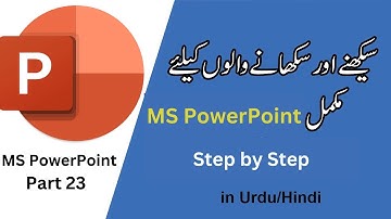 View | Zoom | Color | Window | Macros | PowerPoint Presentation Skills | MS PowerPoint part 23