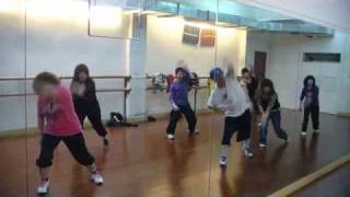 20101222 阿康 羿萱工作室hiphop教學