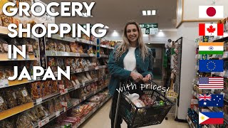 INSIDE A JAPANESE SUPERMARKET! | Grocery Store Tour with prices!