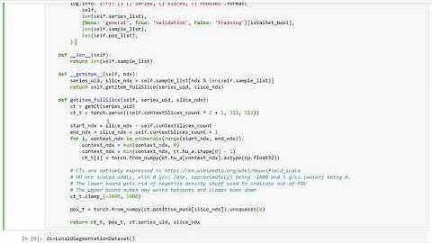 PyTorch深度学习 Deep Learning with PyTorch ch.13, p5 Luna2dSegmentationDataset