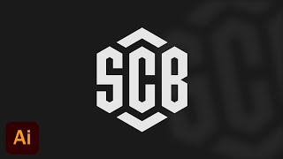Tutorial Monogram Logo Design using Grid in Adobe Illustrator CC.