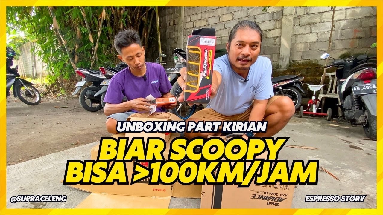 JAJAN UPGRADE KIRIAN SCOOPY | DANA PELAJAR