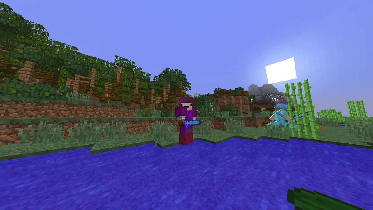 Testing the new Salmon Armor (hypixel skyblock) YouTube