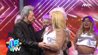 JB en ATV: La parodia del romance del momento entre Milet Figueroa y Marcelo Tinelli