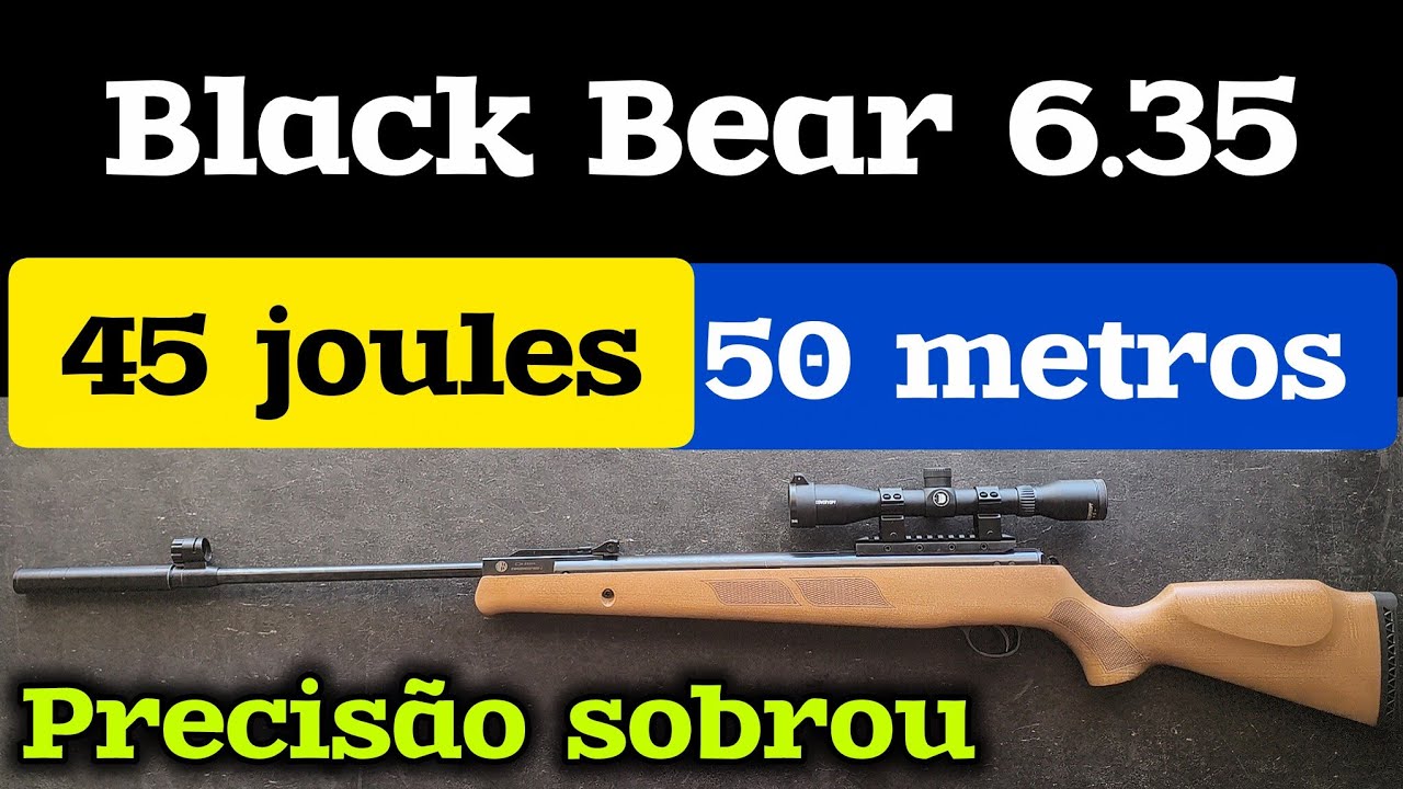 Rossi Black Bear 635 é isso tudo na precisão?