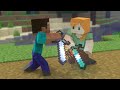 Minecraft Animation: Test Fight Scene