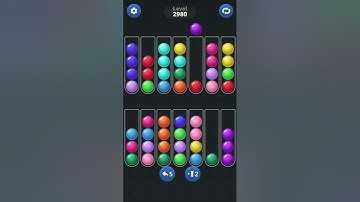 Ball Sort by Infinite Joy: Levels 2979, 2980