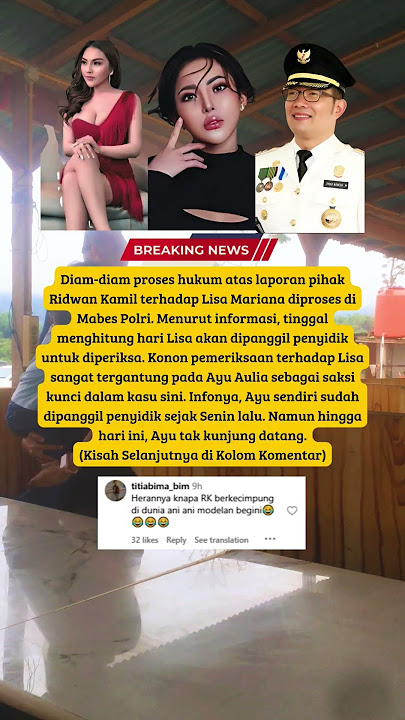 Lisa Mariana, nasibnya tergantung Ayu Aulia #lisamariana #shorts #youtubeshorts