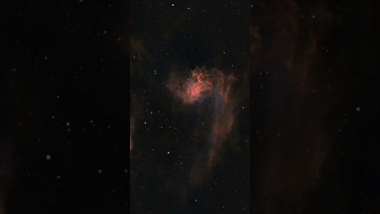 Space…Tadpole & Flaming Star Nebulas in Constellation Auriga Music by GRoost -Kataskopia 