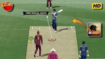 Real Cricket Swipe: New Free Special Shots & Exclusive RC Swipe Gameplay