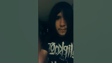 I was making a TikTok singing not the American average by Asking Alexandria #emo