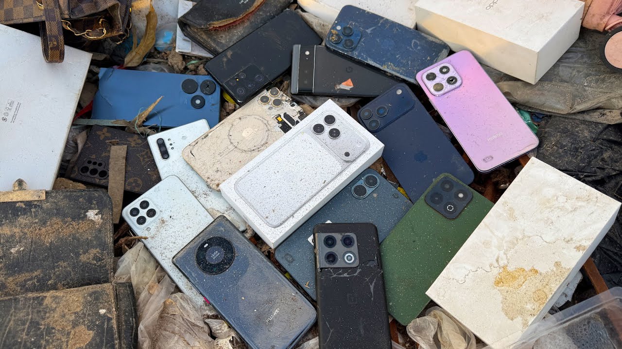 😲Great Lucky 🥰 It iPhone 17 pro Max_iPhone_12 Pro max_ Google 6....|| Restoring Galaxy Note 10 Plus