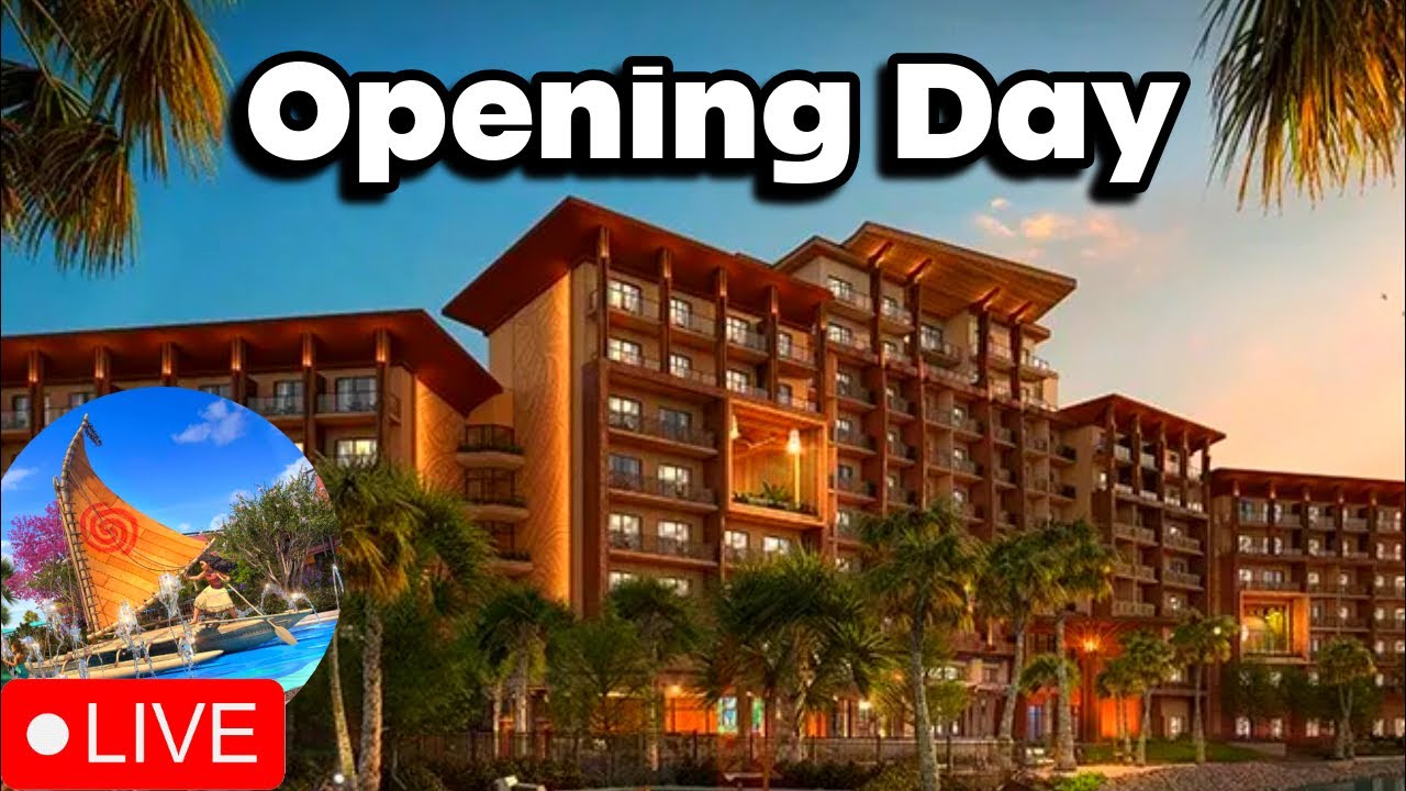 🔴LIVE: Opening Day At New Island Tower Polynesian Resort | Walt Disney World Livestream  - 12/17/24