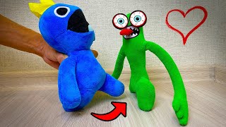 Blue X Green Shocking Moments (Rainbow Friends Chapter 2 Plush)