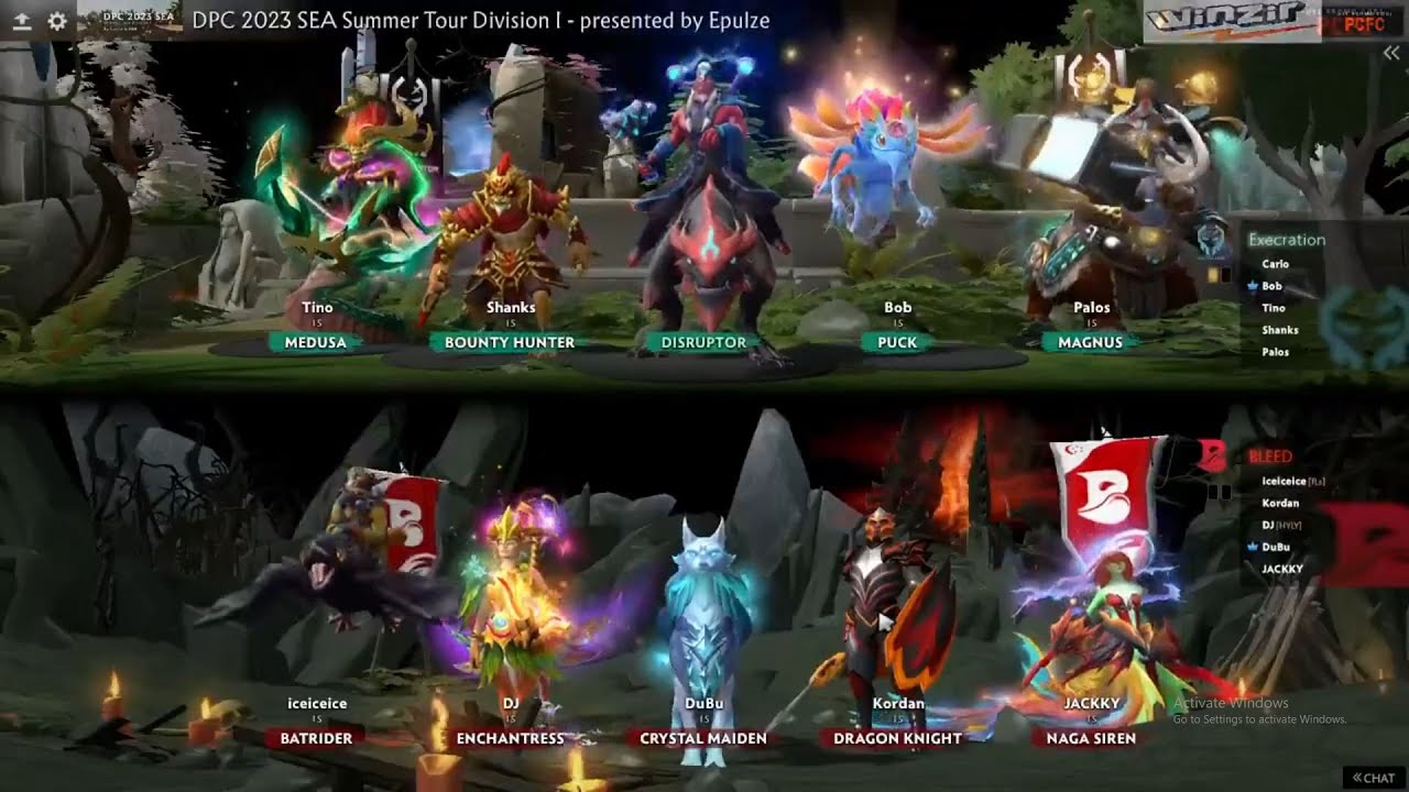 DPC SEA 2023 Tour 3 | Division I | Execration vs Bleed Esports - Game 2