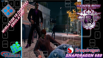 Winlator 10 (Hotfix) | Saints Row: The Third  | Snapdragon 680 | 8gb ram