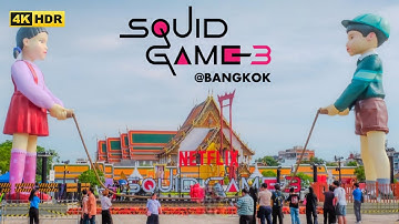 Squid Game 3, Jump Rope Game in real life at Bangkok