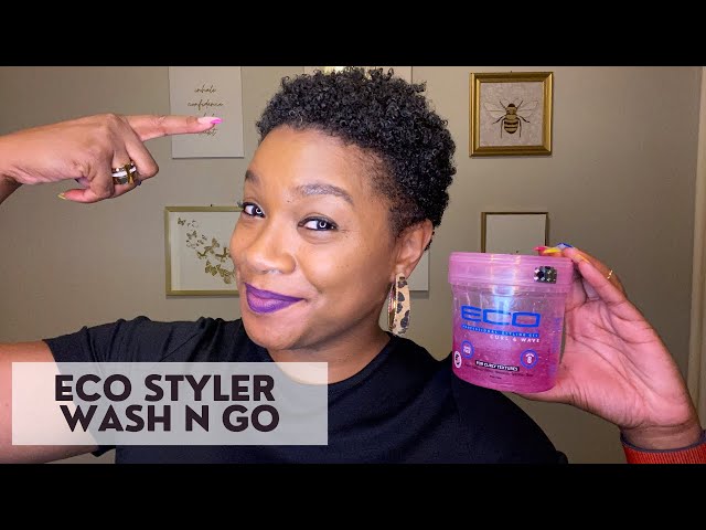 Eco Styler Curl & Wave Gel Wash N Go On Natural Hair (Type 4A) 