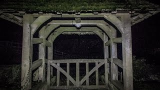 The Sound of Footsteps in the Darkness of the Night || Midnight Churchyard WALK || ASMR