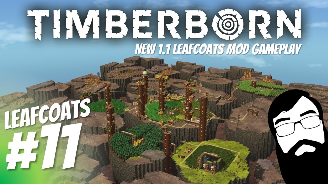 Even more trees! Timberborn Leafcoats 1.1 Episode 11