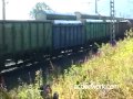 Long train in Siberia, Russia