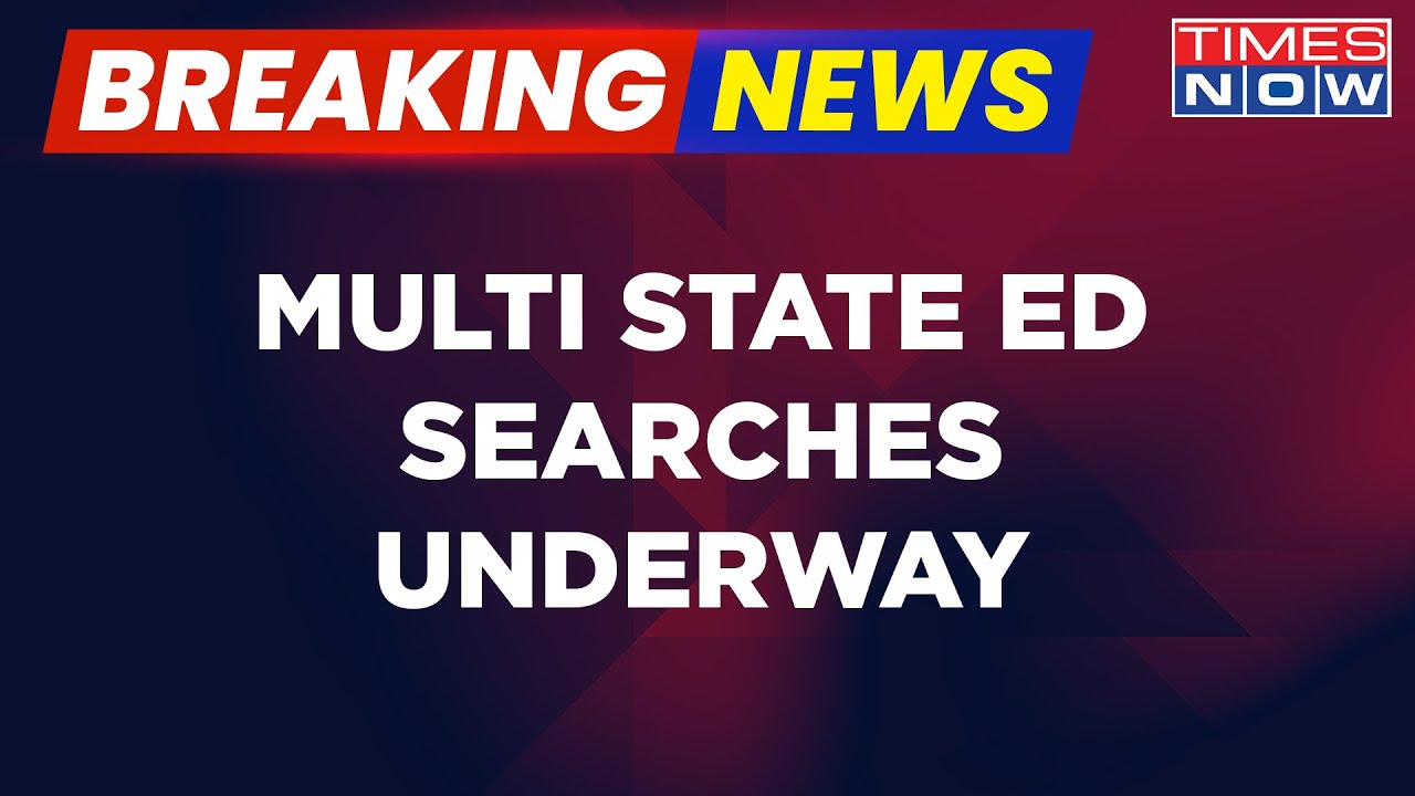 Multi State ED Searches Underway In Money Laundering Case | Searches In Delhi, Haryana, Punjab