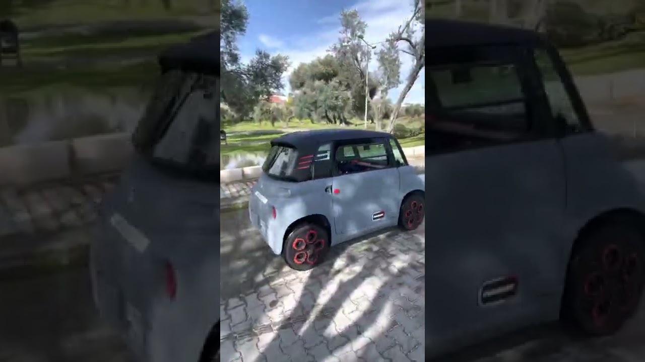 Citroen Ami Şehir içi park test sürüşü