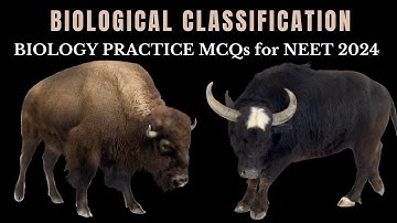 IMPORTANT BIOLOGY MCQs for NEET 2024 || Biological Classification || by Shiksha House