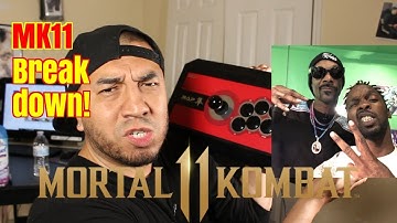 Snoop Dogg, 21 Savage, and The FGC REACTS to MK11! Button Check
