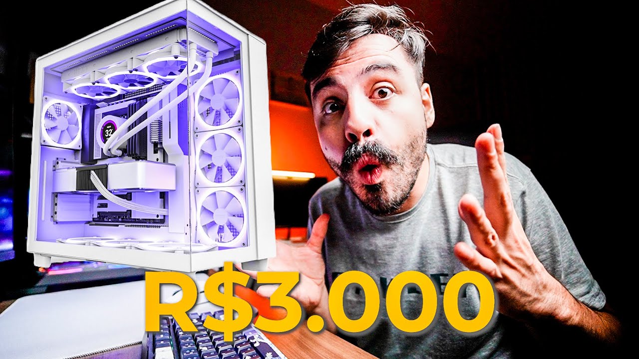 Melhor PC GAMER Custo Benefício de R$3000 pra comprar HOJE !!!