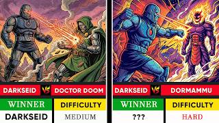 How Many Marvel Villains Can Defeat Darkseid? (1-on-1)