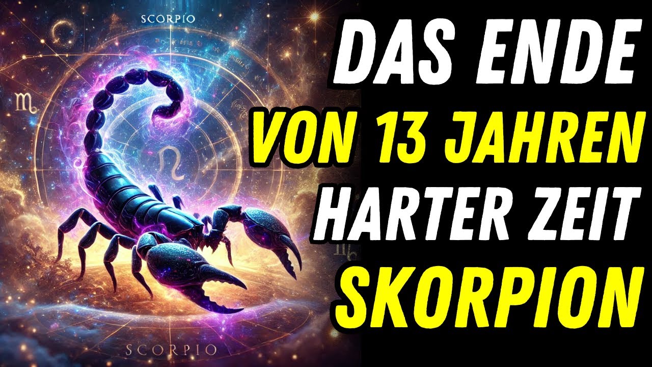 Nostradamus' Vorhersage: Skorpion 2025! Sie werden alles haben! Geld, Liebe und Erfolg kommen!