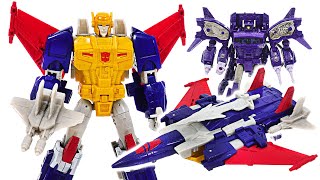 Transformers Legacy Evolution Voyager Metalhawk! Transform into a fighter plane! | DuDuPopTOY screenshot 5