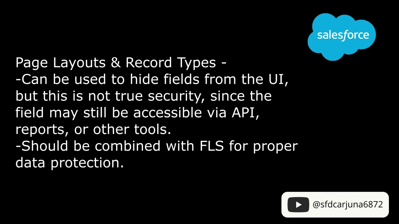 Salesforce Security Session #7 - Field Level Security