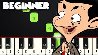 Mr. Bean Animated Theme Song | BEGINNER PIANO TUTORIAL + SHEET MUSIC by Betacustic screenshot 2