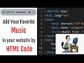 How to add audio in html file? easy Tutorial step by step[Hindi audio]