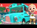 [ 1 MINUTE LOOP ] 🚌 Wheels on the Bus Sound Variations 🎶 || Remix Version || Sunny Rhymes
