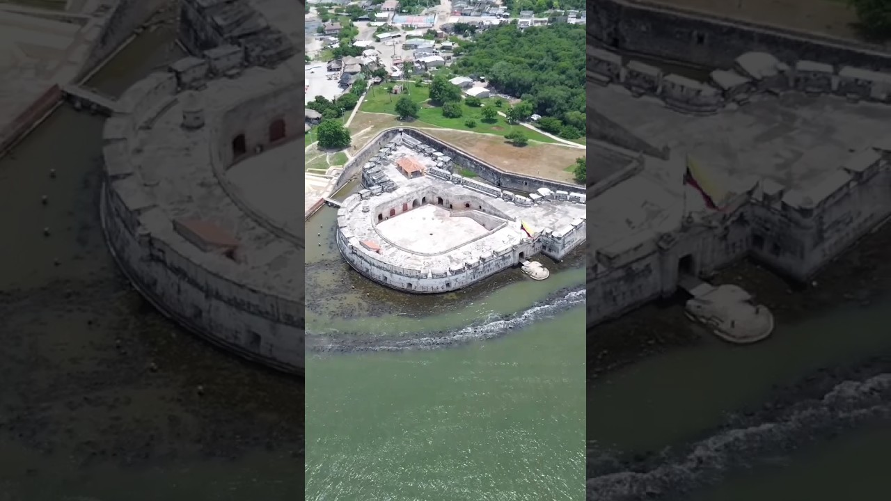 ⁣Fuerte de San Fernando Colombia🇨🇴 #bocachica #armadaespañola #cartagenadeindias #piratas #historia