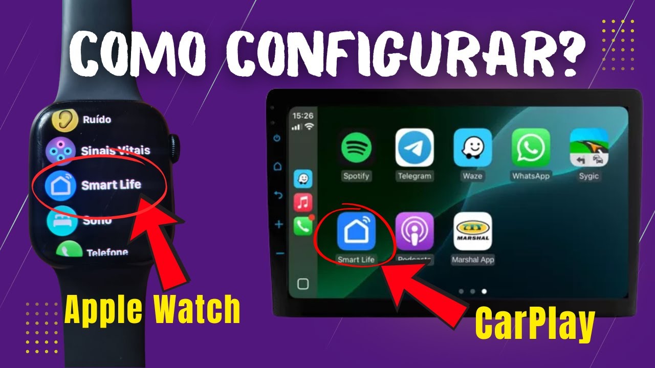 Descubra o Poder da CASA INTELIGENTE no CarPlay e Smart Watch