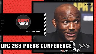 UFC 268 Press Conference | ESPN MMA