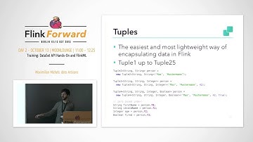 Flink Forward 2015: Maximilian Michels – Training DataSet API Hands On and FlinkML