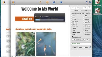 How to link between two web pages using HTML Egg for Mac