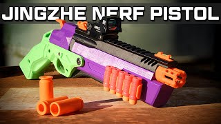 JingZhe: The Break Action Single-Shot Nerf Pistol!