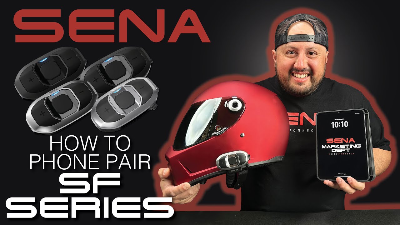 Sena Spider ST1| Phone Pairing | Motorcycle Mesh Comms