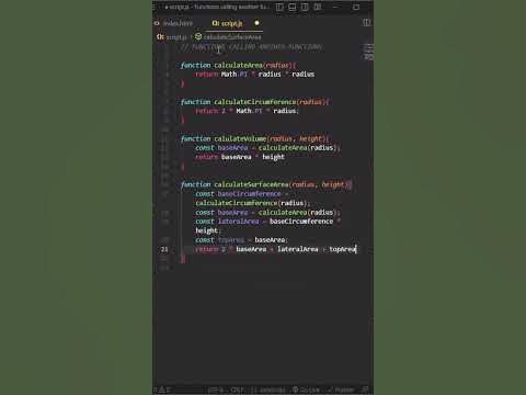 Functions calling another functions Javascript #programming #coding ...